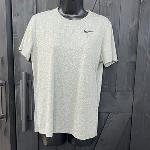 Nike Light Gray Short Sleeve Tee
